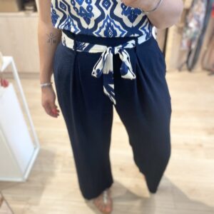 Pantalon Sylvain bleu marine - S/M