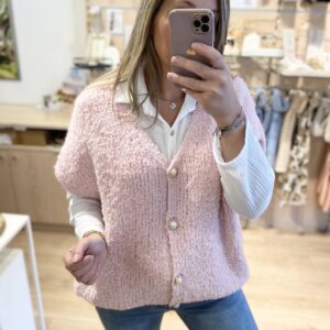 Gilet Bouti rose