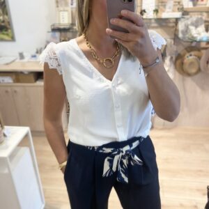 Blouse Mila blanche - 44