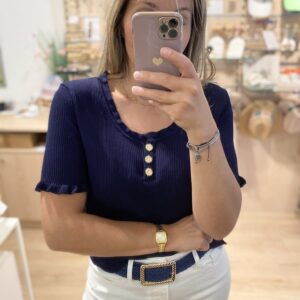 Pull Marco bleu marine - S/M