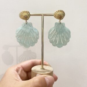 Boucles d'oreilles coquillages