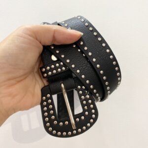 Ceinture clous noire