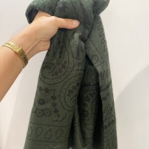 Echarpe bandana kaki