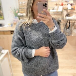 Pull Paul gris foncé