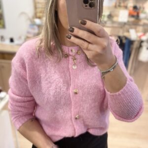 Gilet Polo rose