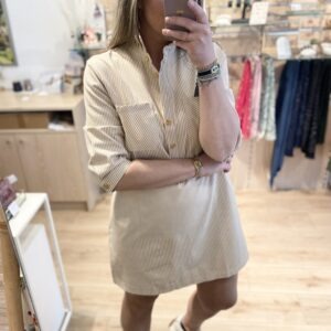 Robe Olivia beige - L